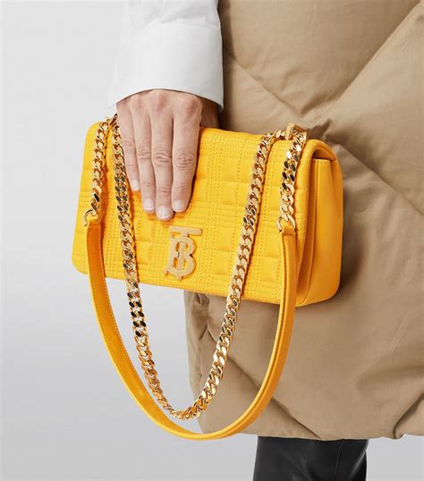 burberry yellow leather bag|burberry leather crossbody bag.